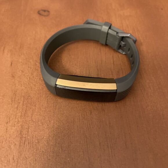 Fitbit Alta HR Activity Tracker FB408 Bronze/Gray No Charger Tested Works - Picture 2 of 5